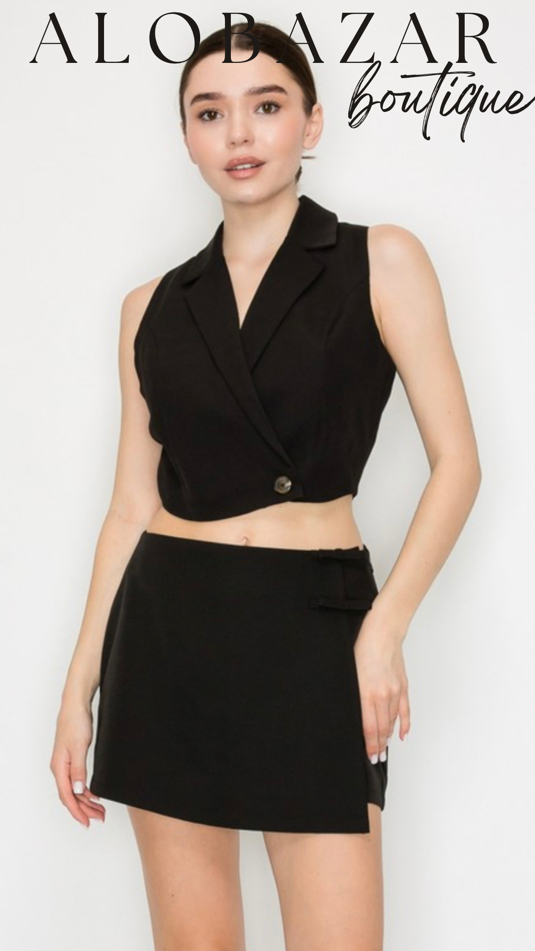 Mini Black Blazer