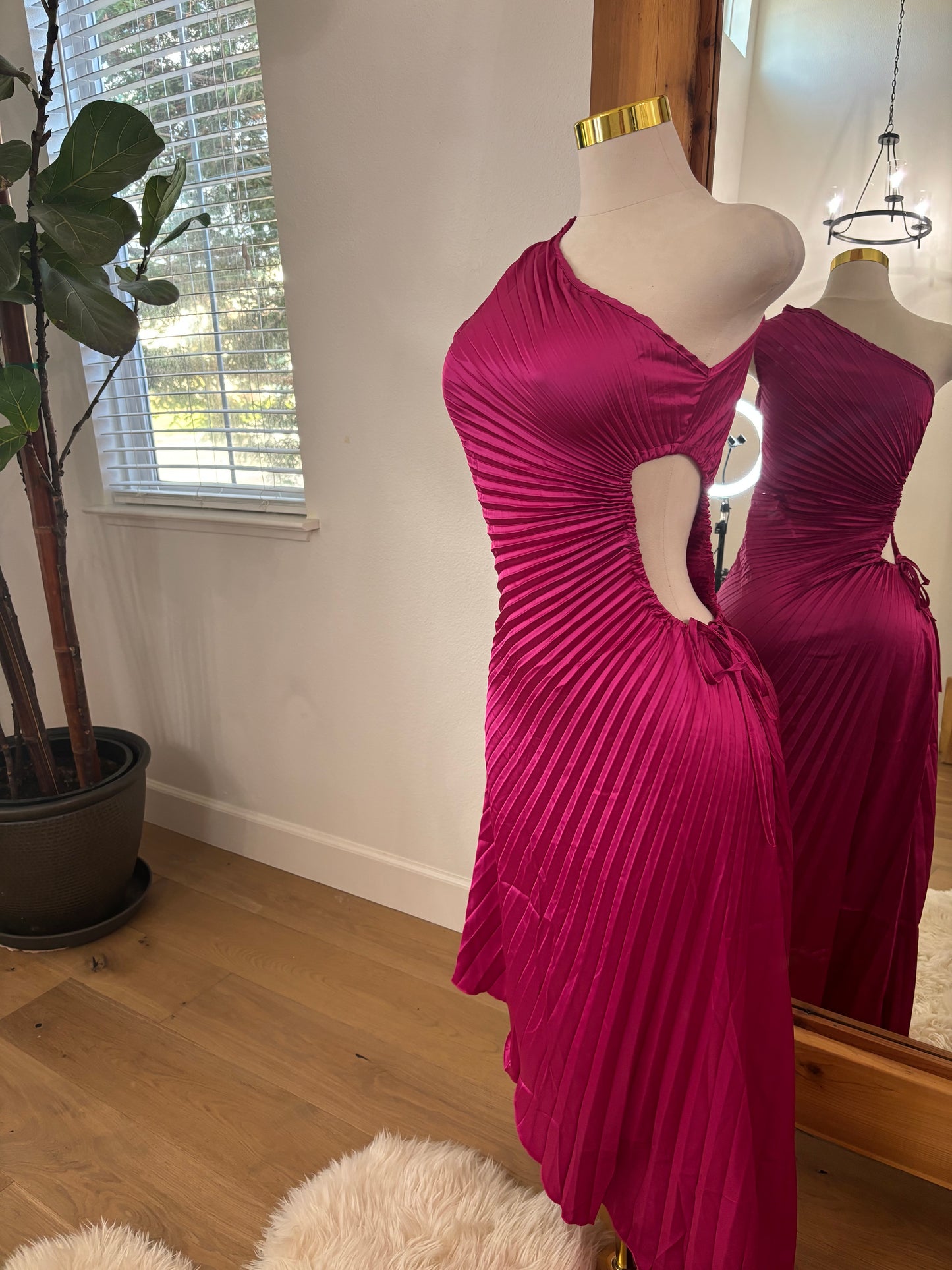 Blooming Elegant in Spring Dress