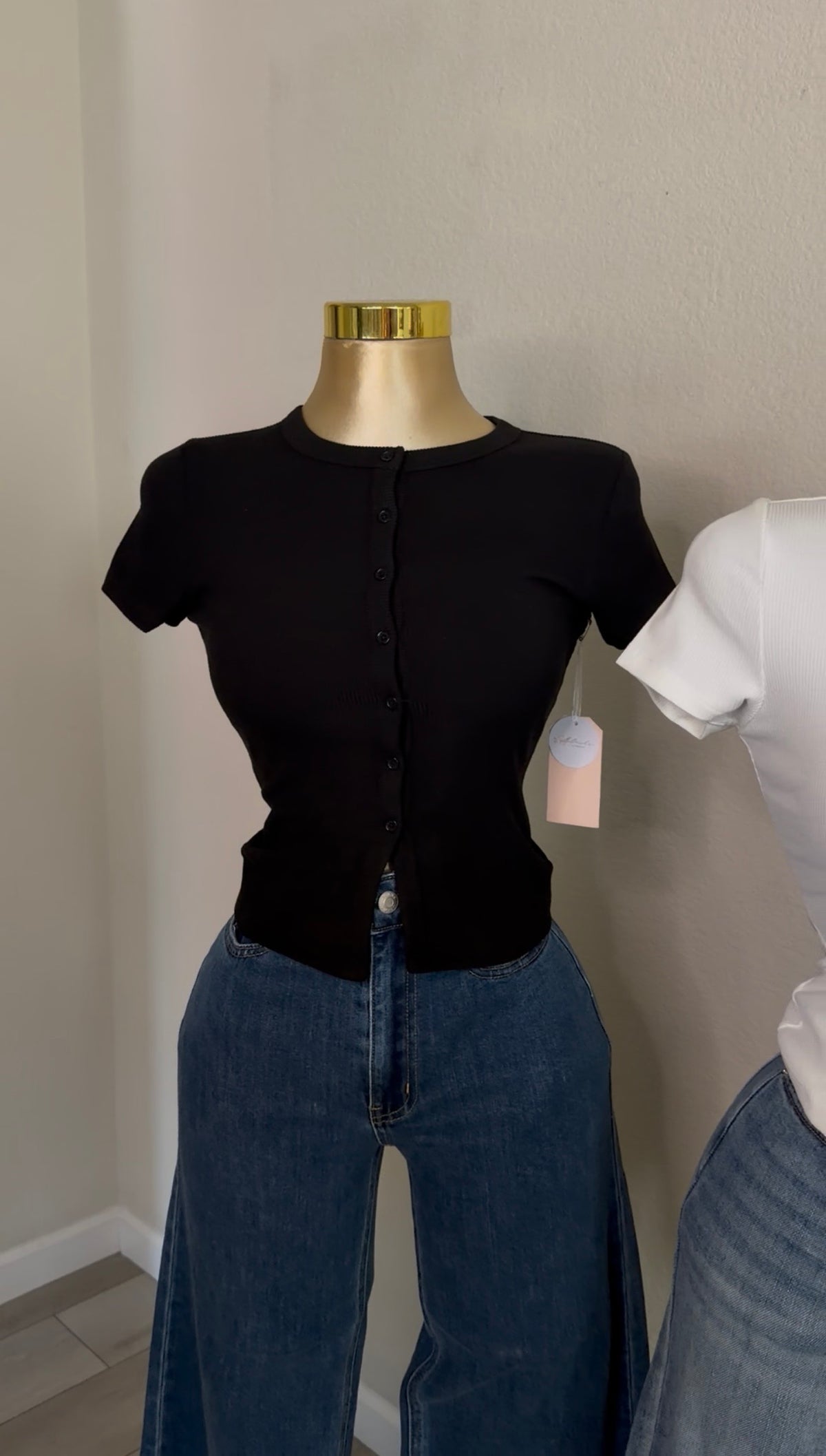 Basic Button Tops