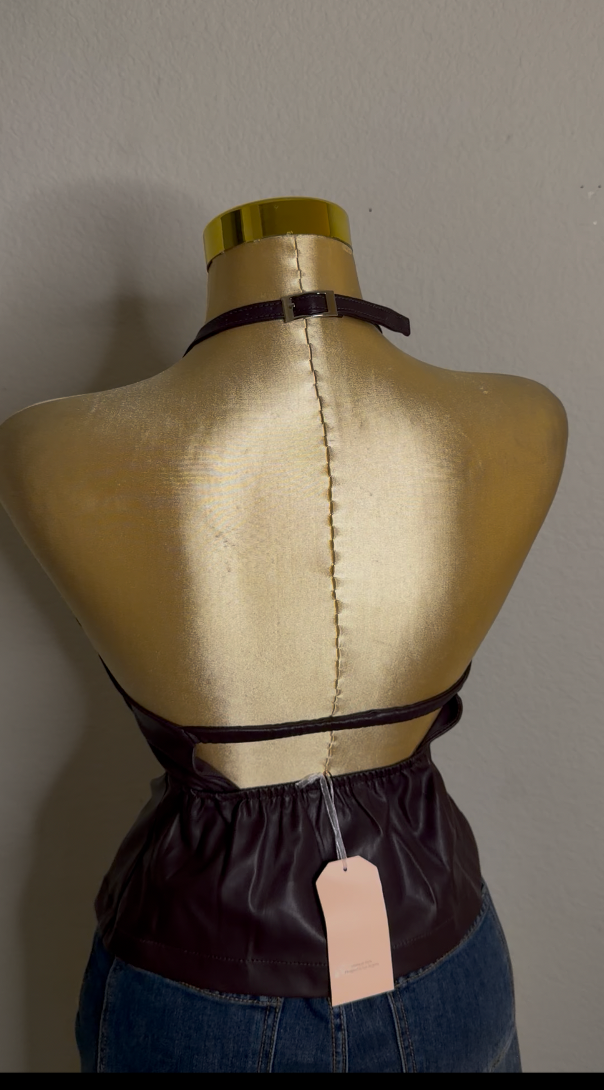 Leather Top