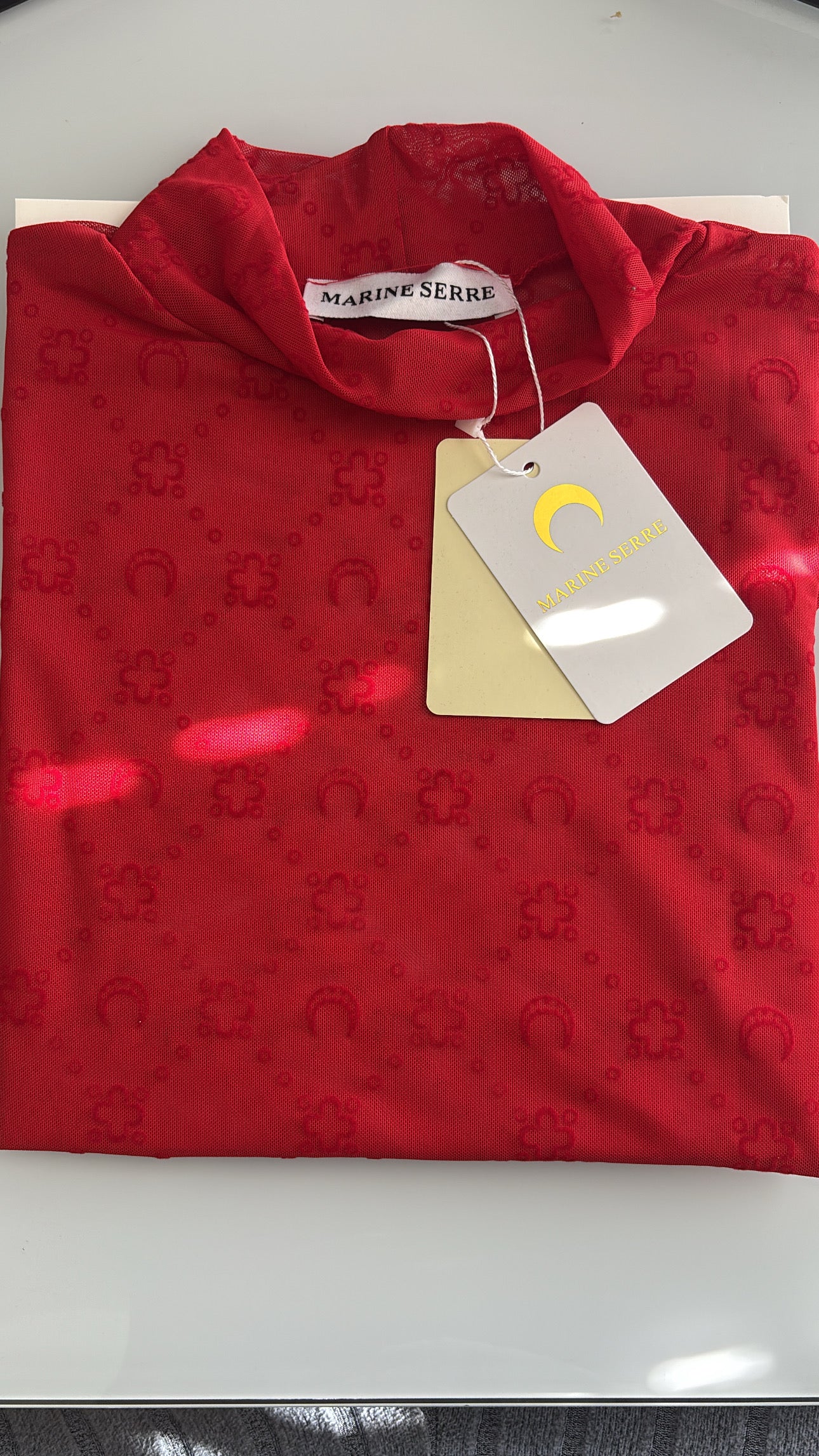 Marina Moon Top - Red
