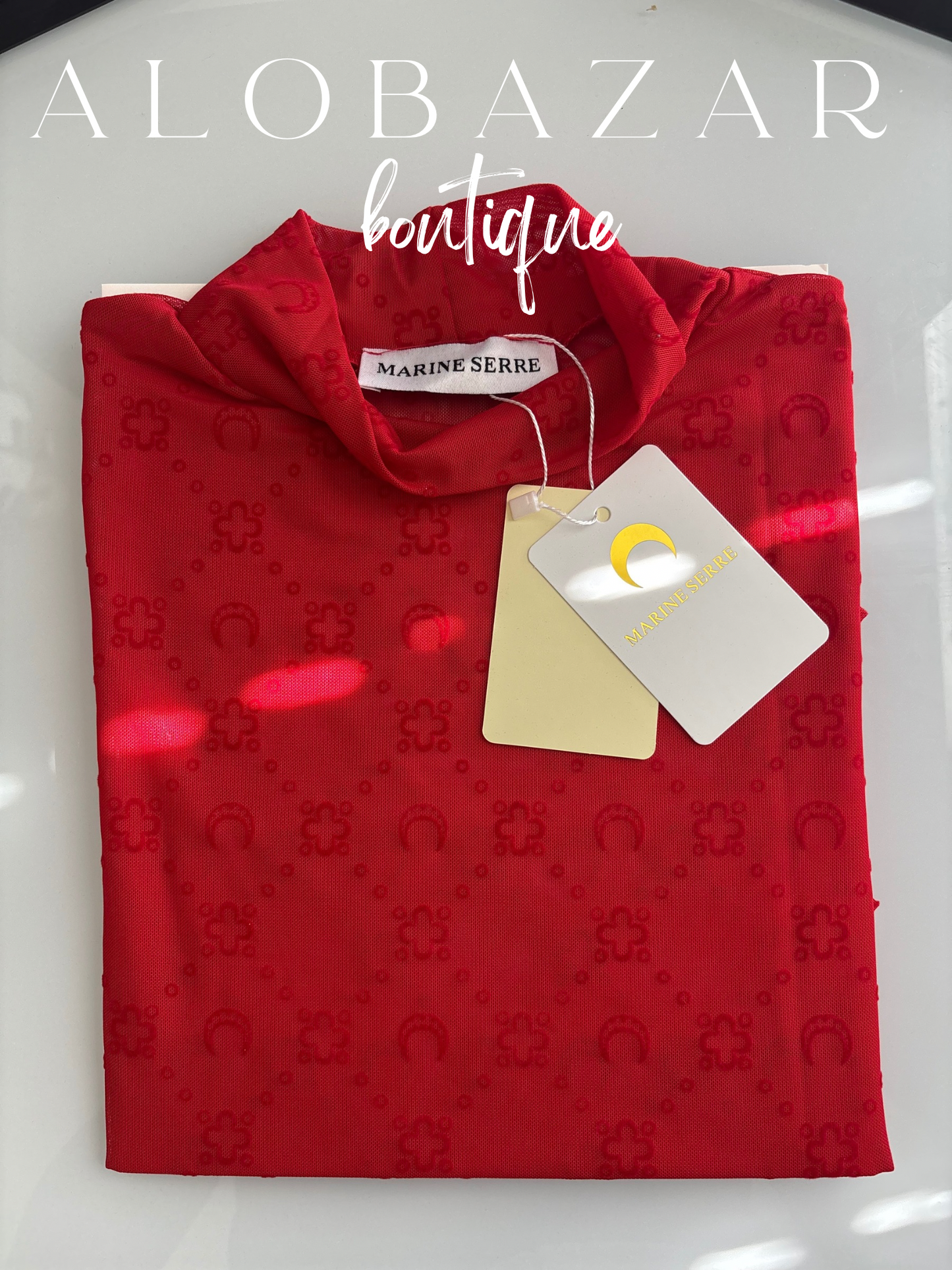 Marina Moon Top - Red