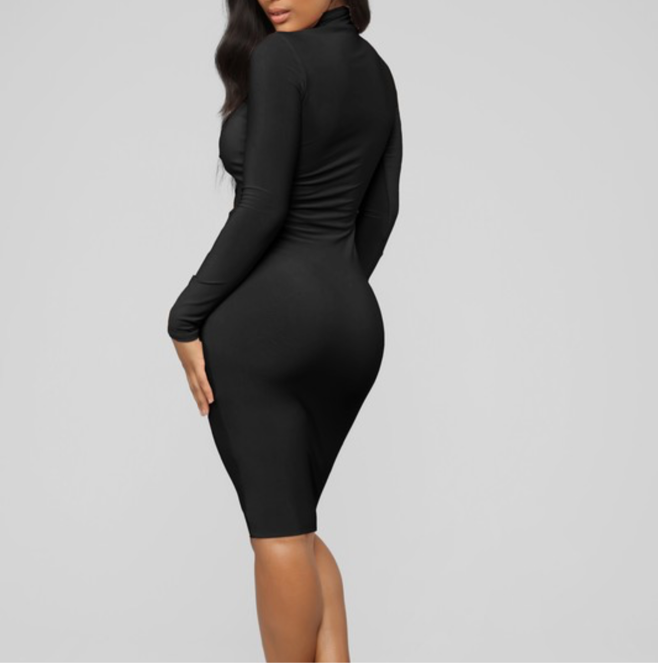 Double Layered Black Dress