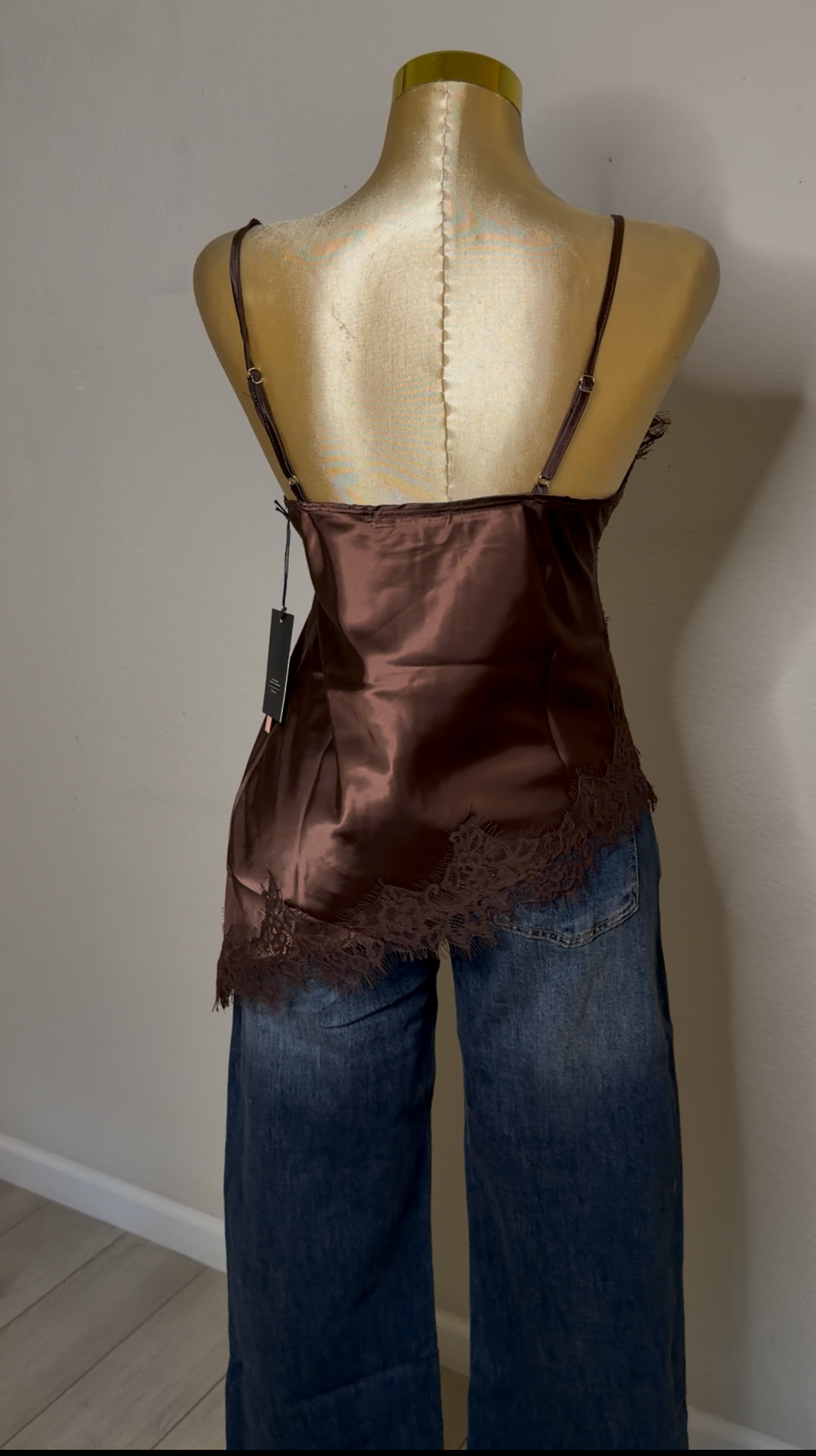 Lace Top - Brown