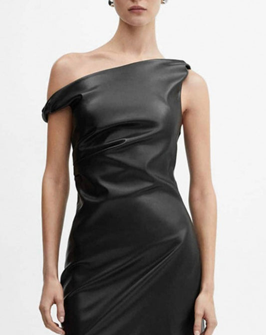 Kylie  Mini Leather Dress