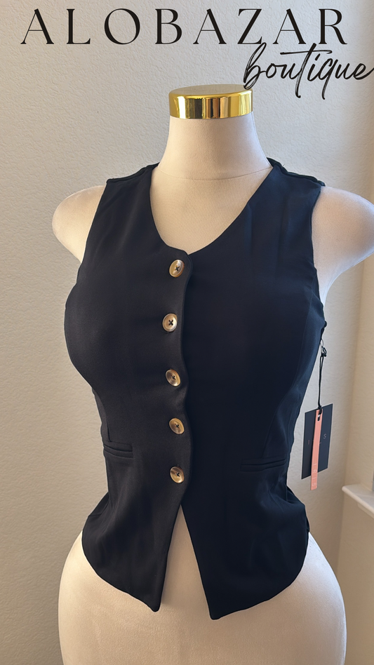 Button Black top