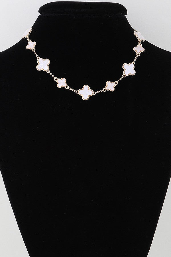 Multi Stone Arpel Necklace