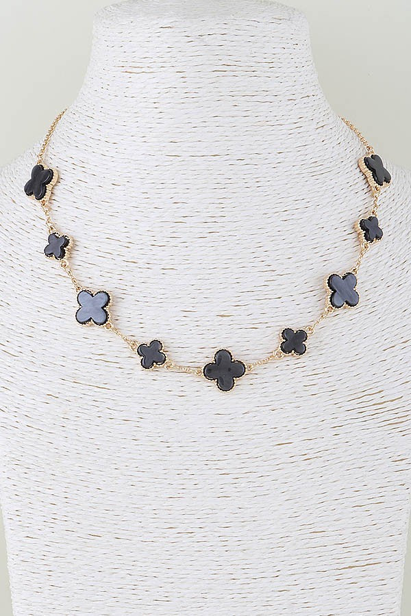 Multi Stone Arpel Necklace